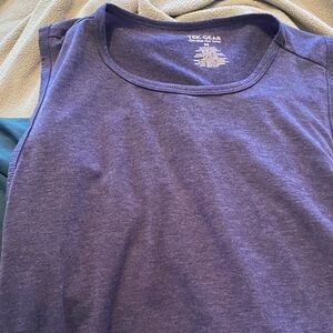 Tek Gear Heathered Purple Sleeveless Top